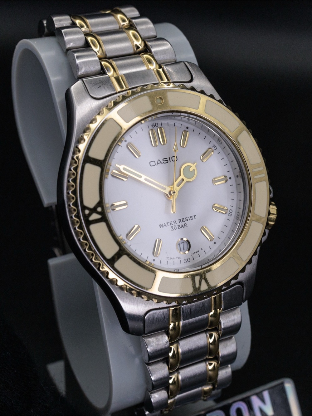 Casio RARE MD-729 Vintage Marlin 36mm Date JDM Import Dress Watch - Picture 2 of 6